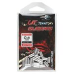 MIKADO Tulejka zaciskowa aluminiowa 0.6mm – 20 szt.