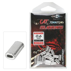 MIKADO Tulejka zaciskowa aluminiowa 0.6mm - 20 szt.