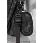 MIKADO Plecak Sling Bag Large Black Camo 39x24x9cm