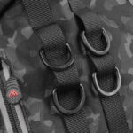 MIKADO Plecak Sling Bag Large Black Camo 39x24x9cm