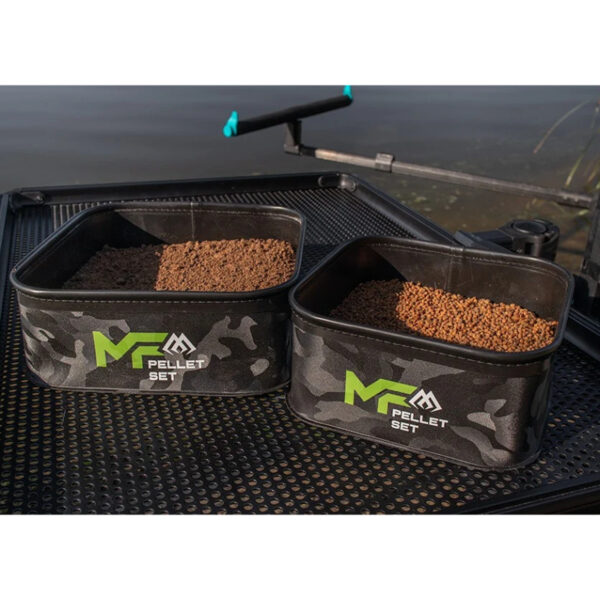 MIKADO Zestaw pojemników do namaczania pelletu EVA MF Pellet Set